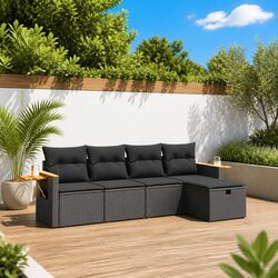 5 Piece Garden Sofa Set for Patio Enjoyment