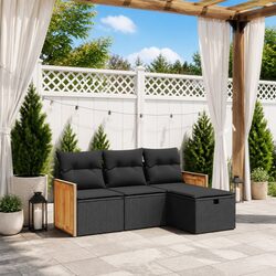 4 Piece Outdoor Sofa Set for Home Use