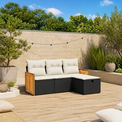 Versatile 4 Piece Garden Sofa Set for Any Outdoor Area