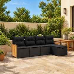Practical 5 Piece Sofa Set for Your Outdoor Enjoyment