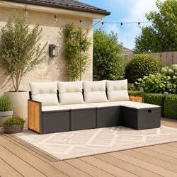 Versatile 5 Piece Garden Sofa Set for Any Outdoor Setting