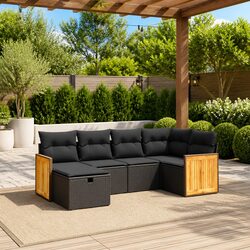 6-Piece Garden Sofa Set for Your Outdoor Relaxation