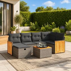 Versatile 7 Piece Garden Sofa Set for Outdoor Spaces
