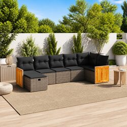 Practical 7-Piece Sofa Set for Your Patio or Terrace
