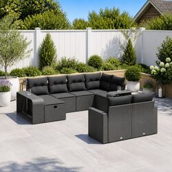 Functional 10 Piece Garden Sofa Set for Your Patio