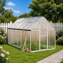 Ideal Greenhouse for Your Gardening Needs 334x169x195cm