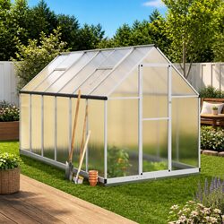 Versatile Walk-In Greenhouse for Home Gardening 334x169x202 cm