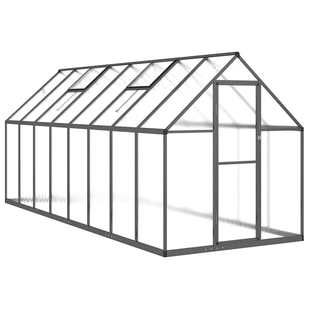 Greenhouse Walk-in Backyard Garden Aluminium Frame Polycarbonate Panels