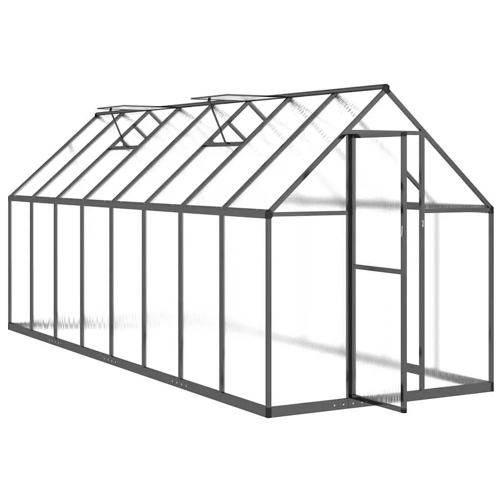 Greenhouse Walk-in Backyard Garden Aluminium Frame Polycarbonate Panels