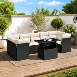 Versatile 8-Piece Garden Sofa Set for Various Spaces