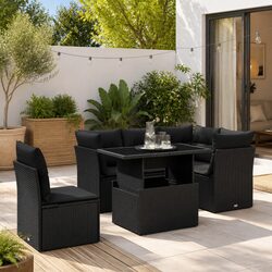 Practical 6 Piece Garden Sofa Set for Any Outdoor Setting
