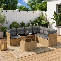Versatile 7 Piece Garden Sofa Set for All Your Outdoor Needs