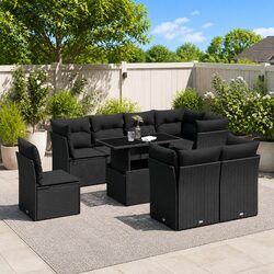 9 Piece Garden Sofa Set: Perfect for Entertaining Outdoors