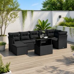 Practical 8-Piece Garden Sofa Set for Your Outdoor Needs