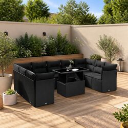Practical 10-Piece Outdoor Sofa Set for Any Occasion