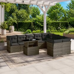 Garden Sofa Set 10-Piece – Perfect for Your Outdoor Gatherings