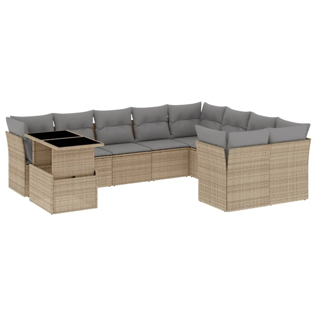 Outdoor 10 Piece Sofa Set for Patio & Terrace