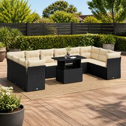 11 Piece Garden Sofa Set for Everyday Use