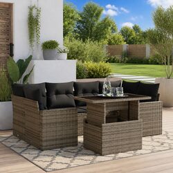 Practical 7 Piece Garden Sofa Set for Your Home