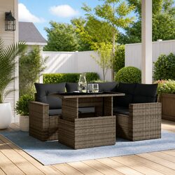 Ideal 5-Piece Garden Sofa Set for Any Outdoor Setting