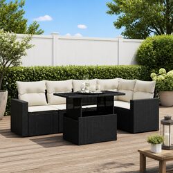 Versatile 6-Piece Sofa Set for Outdoor Gatherings