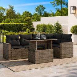 Perfect Outdoor Seating: 6 Piece Sofa Set for Your Patio