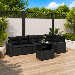 Perfect Outdoor Solution: 7-Piece Garden Sofa Set