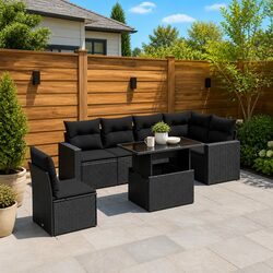 Practical 7 Piece Patio Sofa Set for Your Backyard