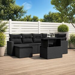 Practical 7 Piece Outdoor Sofa Set for Any Space