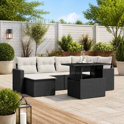 Versatile 7 Piece Garden Sofa Set for Any Space