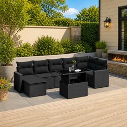 Versatile 8-Piece Outdoor Sofa Set for Every Occasion