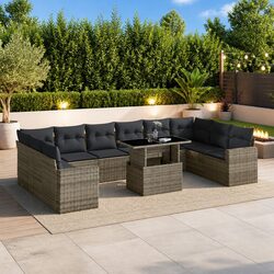 Versatile 11-Piece Garden Sofa Set for Outdoor Living