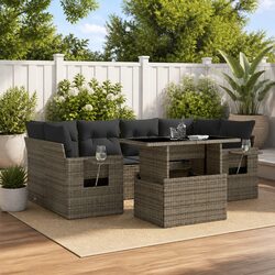 Practical 7 Piece Garden Sofa Set for Your Outdoor Space