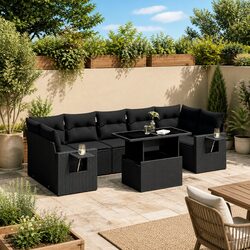 Ideal 8 Piece Garden Sofa Set for Your Home