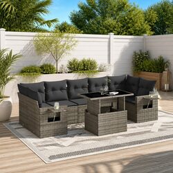 Practical 8-Piece Outdoor Sofa Set for Your Patio