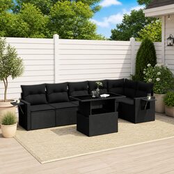 Practical 7 Piece Modular Garden Sofa Set for Every Home