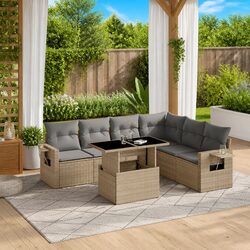 Practical 7 Piece Garden Sofa Set for Every Occasion