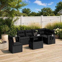 Practical 7 Piece Garden Sofa Set for Your Outdoor Needs