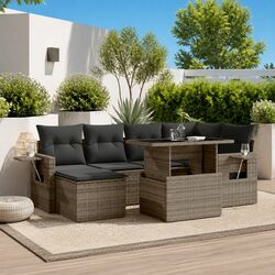 Practical 7 Piece Garden Sofa Set for Every Outdoor Gathering
