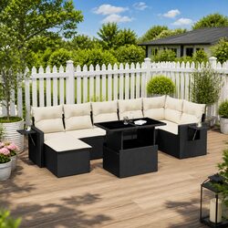8-Piece Outdoor Sofa Set for Relaxing and Entertaining