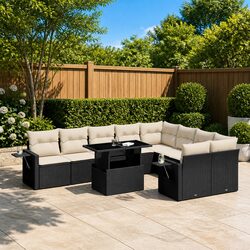 Versatile 10 Piece Outdoor Sofa Set for Your Patio