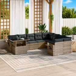 Practical 10 Piece Garden Sofa Set for Any Space