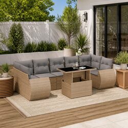 Versatile 8-Piece Garden Sofa Set for Any Outdoor Setting