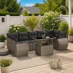 Versatile 8-Piece Outdoor Sofa Set for Every Gathering