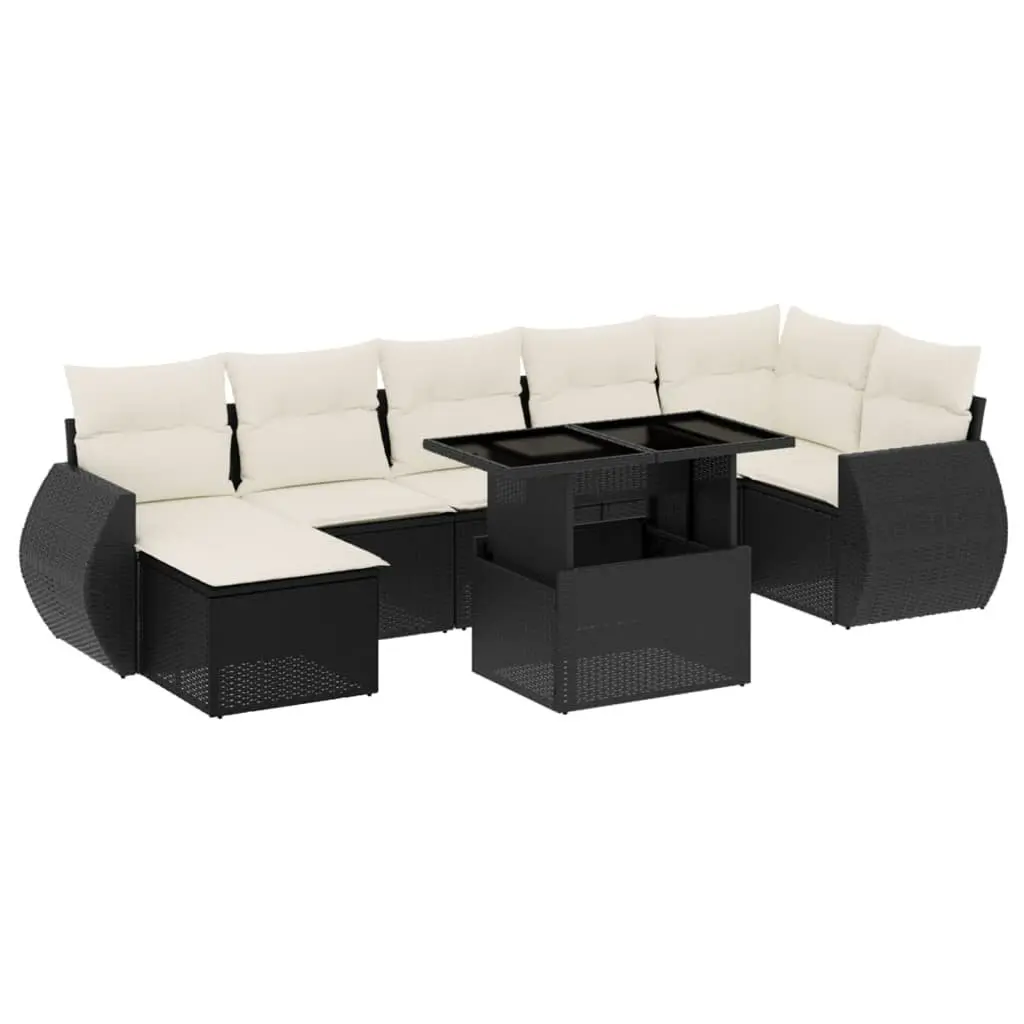 8-Piece Garden Sofa Set for Outdoor Use