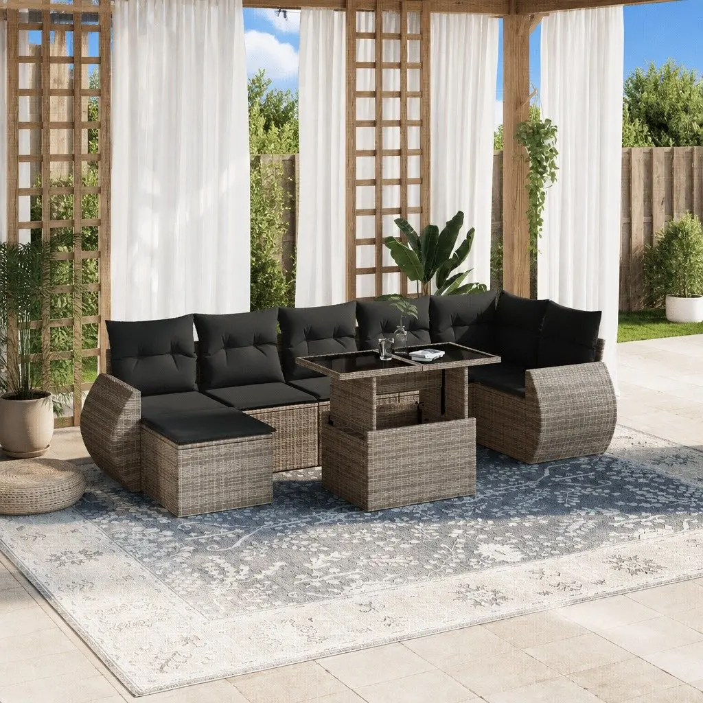 8-Piece Garden Sofa Set for Outdoor Relaxation