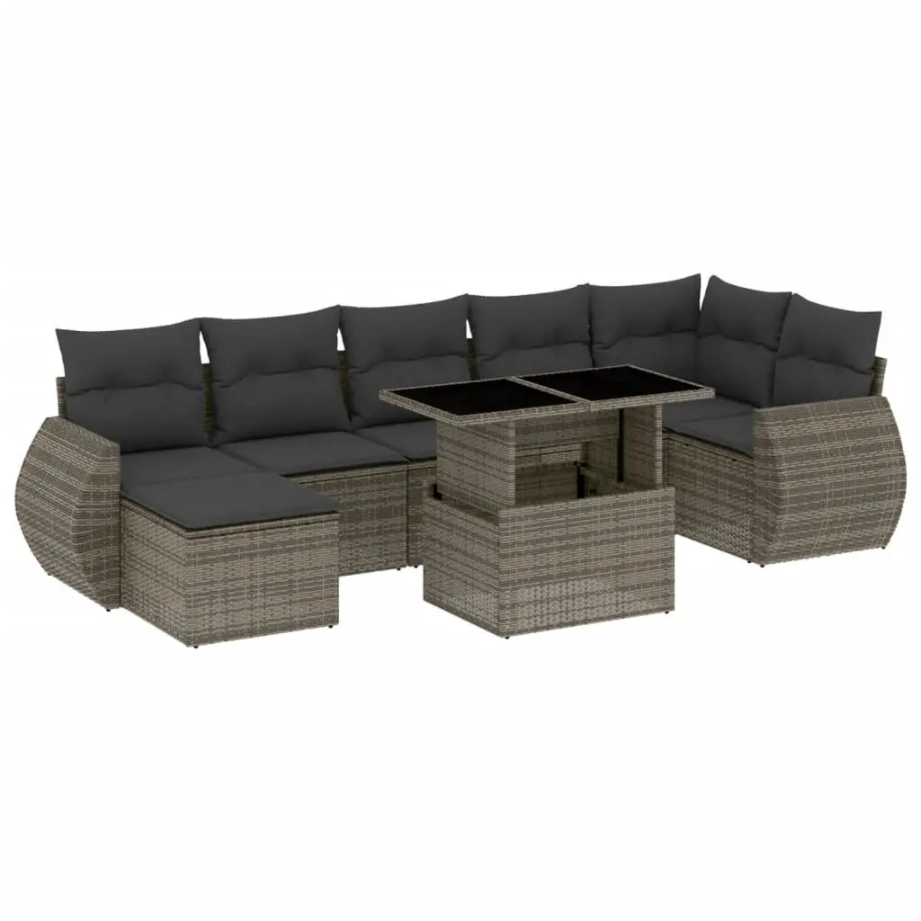 8-Piece Garden Sofa Set for Outdoor Relaxation