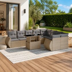 Versatile 10-Piece Outdoor Furniture Set for Any Space