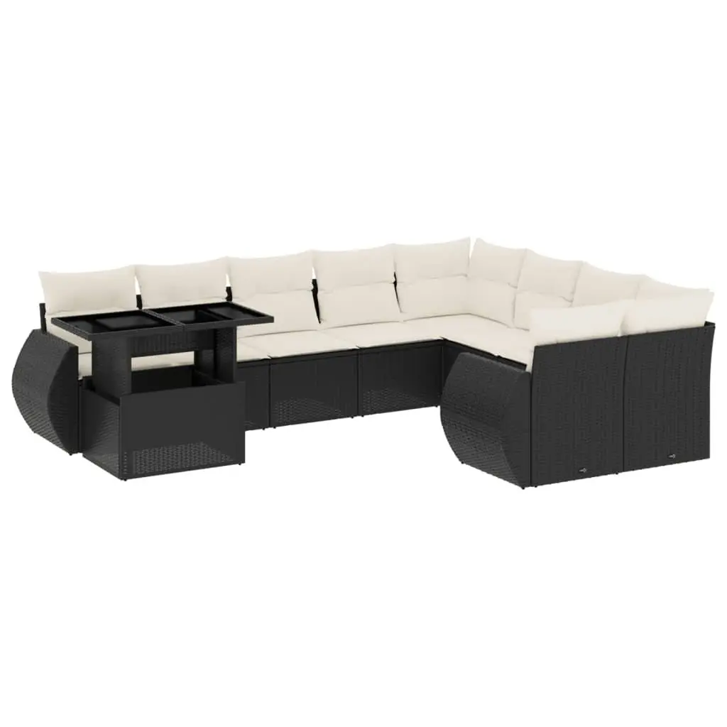 10-Piece Sofa Set for Outdoor Comfort