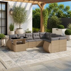Versatile 10-Piece Garden Sofa Set for Any Home